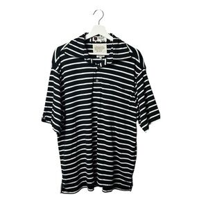 Iliac Golf Polo Mens SZ Large Black Lightweight Performance Short Sleeve Shirt